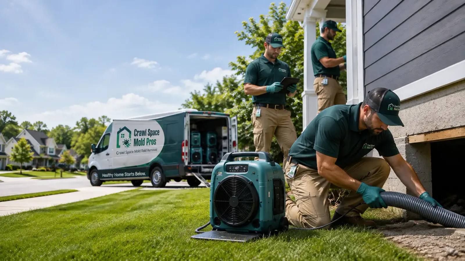 Crawl Space Mold Removal in Bantam, CT